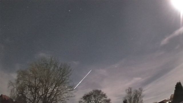 AMS233 meteor
