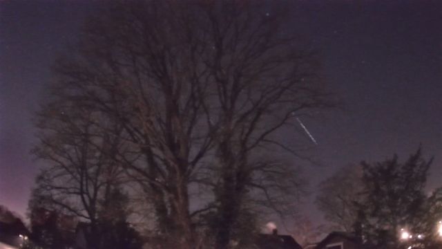AMS233 meteor