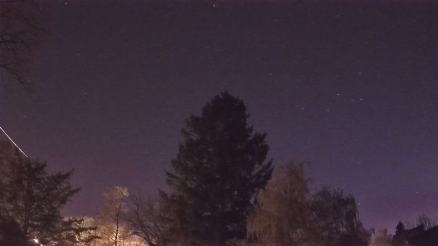 AMS233 meteor