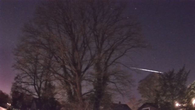 AMS233 meteor
