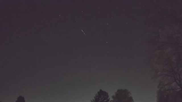 AMS233 meteor