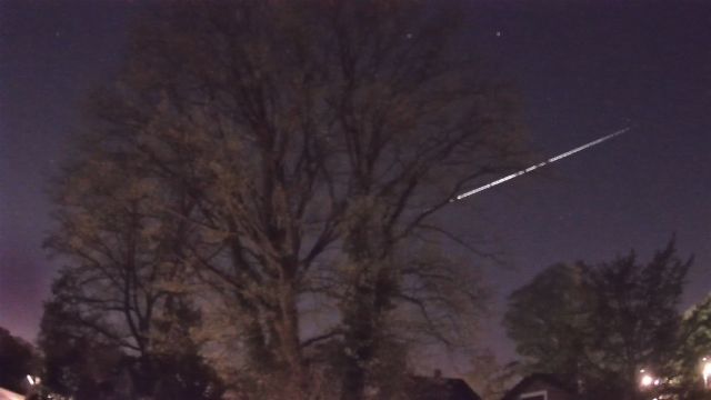 AMS233 meteor