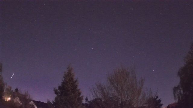 AMS233 meteor