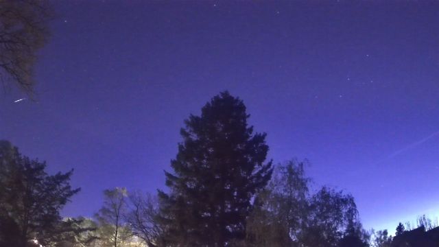 AMS233 meteor
