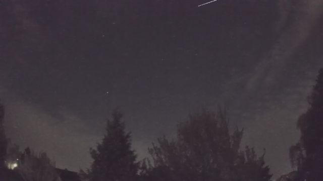 AMS233 meteor
