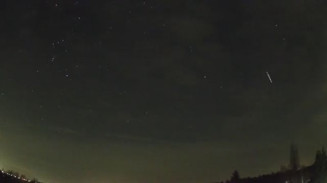 AMS250 meteor