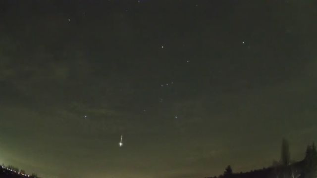 AMS250 meteor